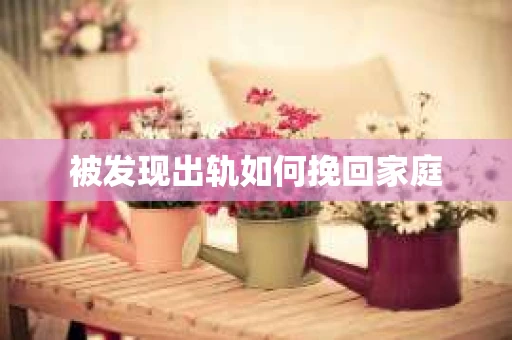 被发现出轨如何挽回家庭