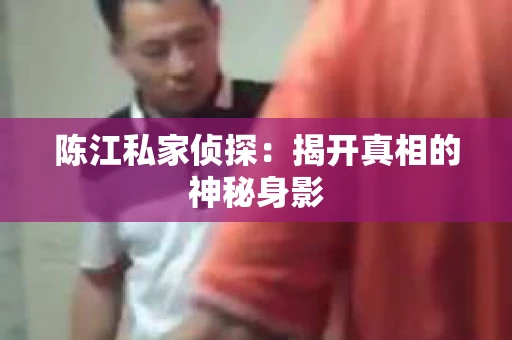 陈江私家侦探：揭开真相的神秘身影