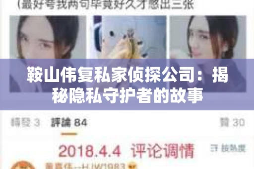 鞍山伟复私家侦探公司：揭秘隐私守护者的故事