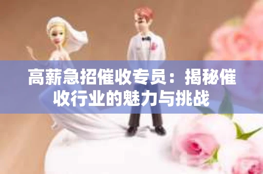 高薪急招催收专员：揭秘催收行业的魅力与挑战