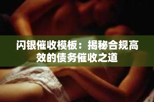 闪银催收模板：揭秘合规高效的债务催收之道