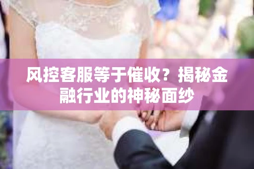 风控客服等于催收？揭秘金融行业的神秘面纱