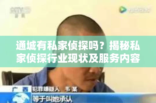 通城有私家侦探吗？揭秘私家侦探行业现状及服务内容