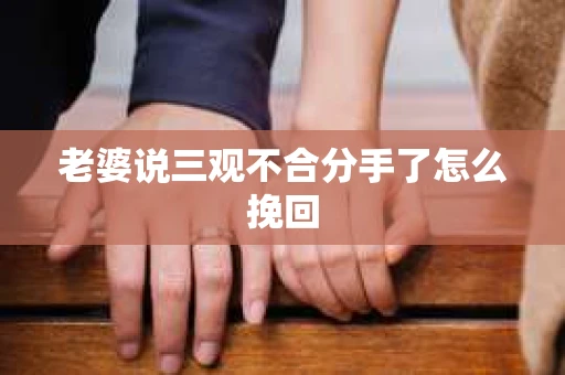老婆说三观不合分手了怎么挽回