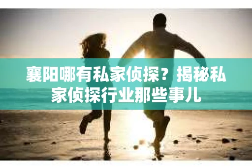 襄阳哪有私家侦探？揭秘私家侦探行业那些事儿