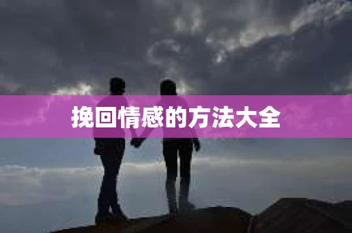 挽回情感的方法大全 挽回情感的方法大全