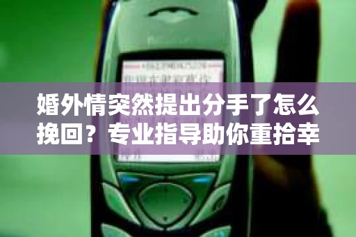 婚外情突然提出分手了怎么挽回？专业指导助你重拾幸福
