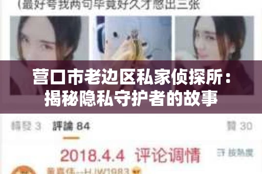 营口市老边区私家侦探所：揭秘隐私守护者的故事